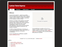 Tablet Screenshot of lta.mycv.lv